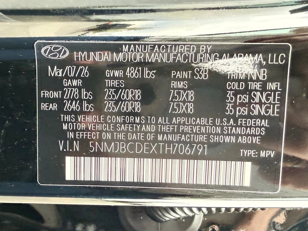 2026 Hyundai Tucson SEL AWD