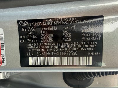 2026 Hyundai Tucson SEL AWD