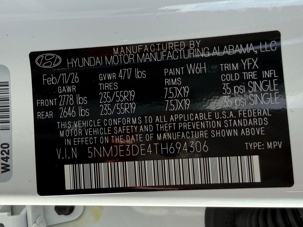 2026 Hyundai Tucson Limited FWD