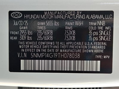 2026 Hyundai Santa Fe Hybrid SE