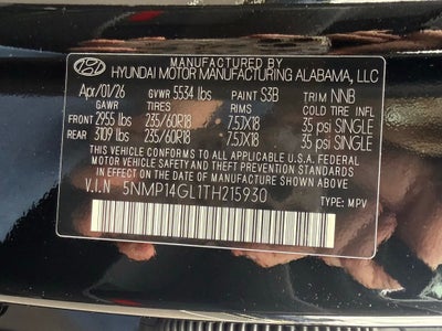 2026 Hyundai Santa Fe SE FWD