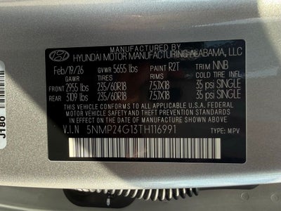 2026 Hyundai Santa Fe Hybrid SEL