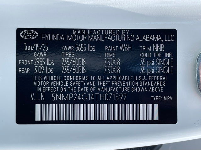 2026 Hyundai Santa Fe Hybrid SEL