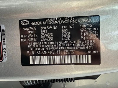 2026 Hyundai Santa Fe SEL FWD