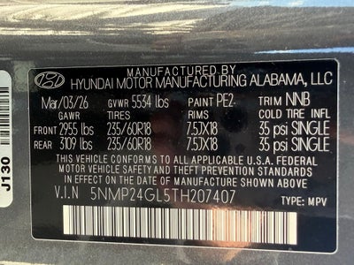 2026 Hyundai Santa Fe SEL FWD