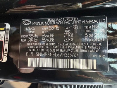 2027 Hyundai Santa Fe SEL FWD
