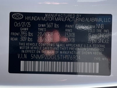 2026 Hyundai Santa Fe SEL AWD