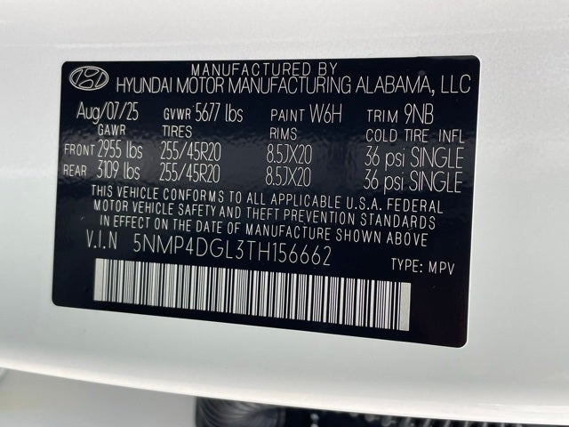 2026 Hyundai Santa Fe Limited AWD