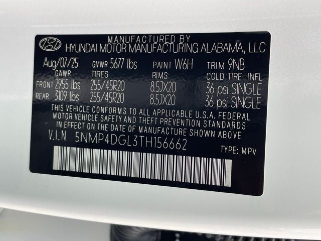 2026 Hyundai Santa Fe Limited AWD