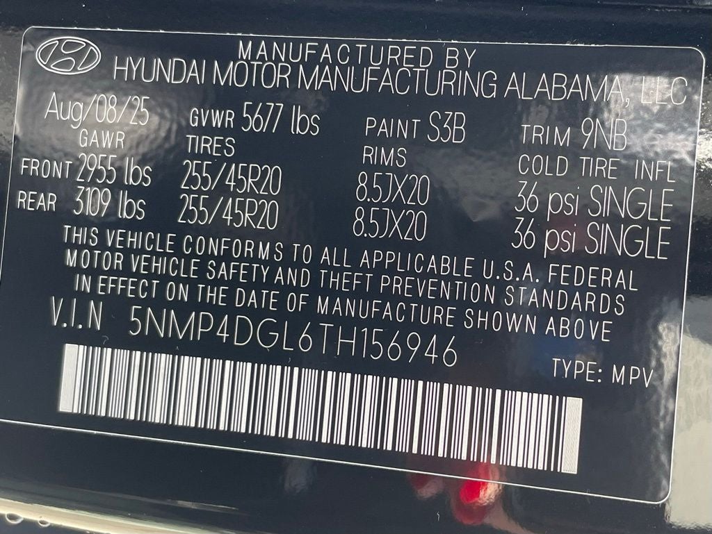 2026 Hyundai Santa Fe Limited AWD