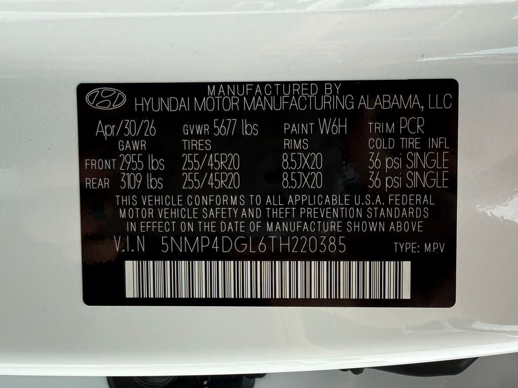 2026 Hyundai Santa Fe Limited AWD