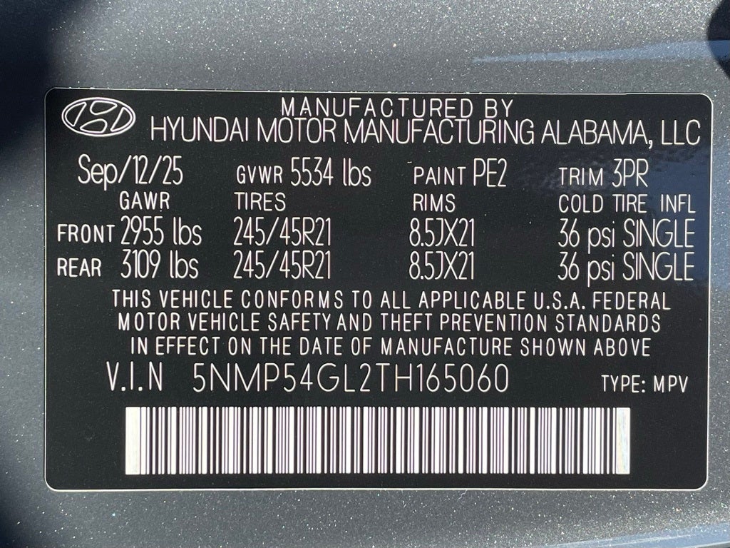 2026 Hyundai Santa Fe Calligraphy FWD