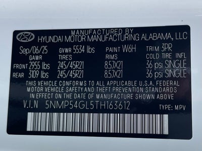 2026 Hyundai Santa Fe Calligraphy FWD