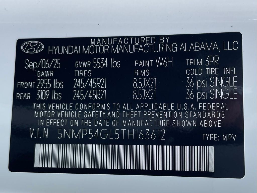 2026 Hyundai Santa Fe Calligraphy FWD