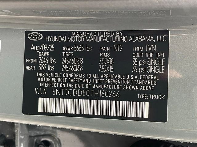 2026 Hyundai Santa Cruz SEL Activity AWD