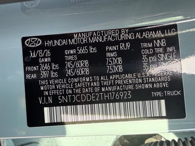 2026 Hyundai Santa Cruz SEL Activity AWD