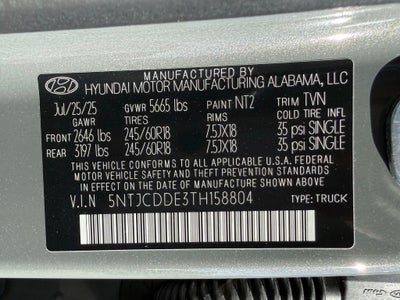 2026 Hyundai Santa Cruz SEL Activity AWD