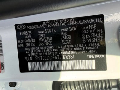 2026 Hyundai Santa Cruz Limited