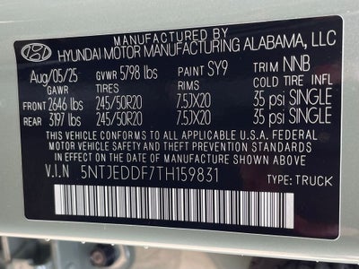 2026 Hyundai Santa Cruz Limited