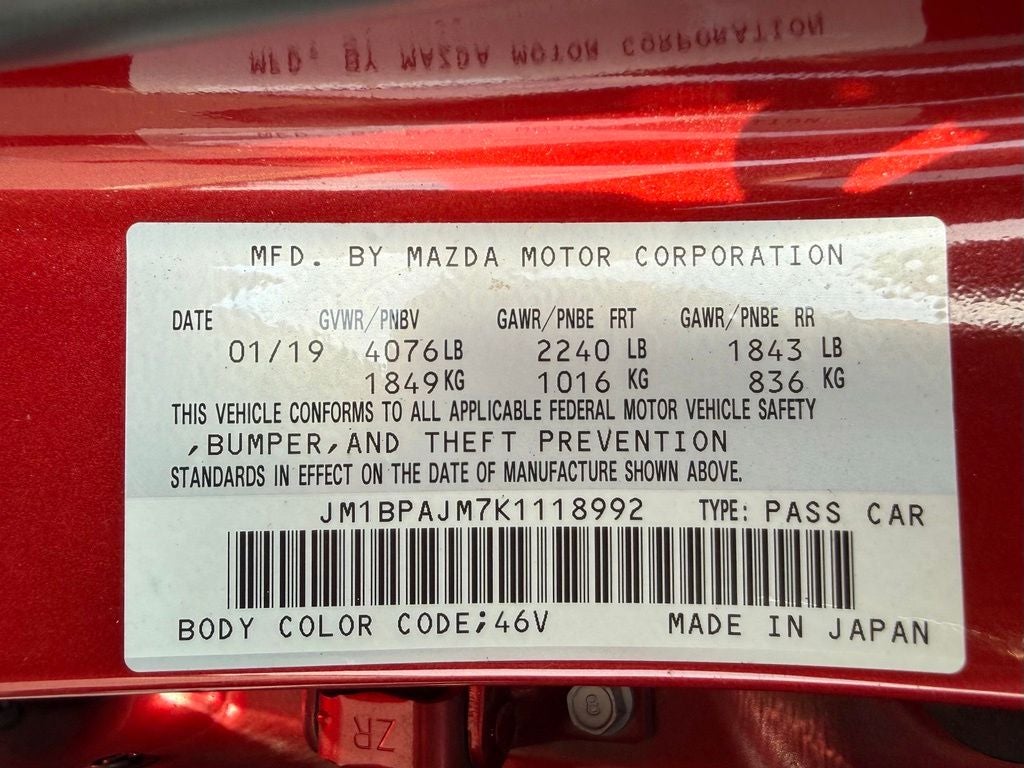 2019 Mazda Mazda3 Base