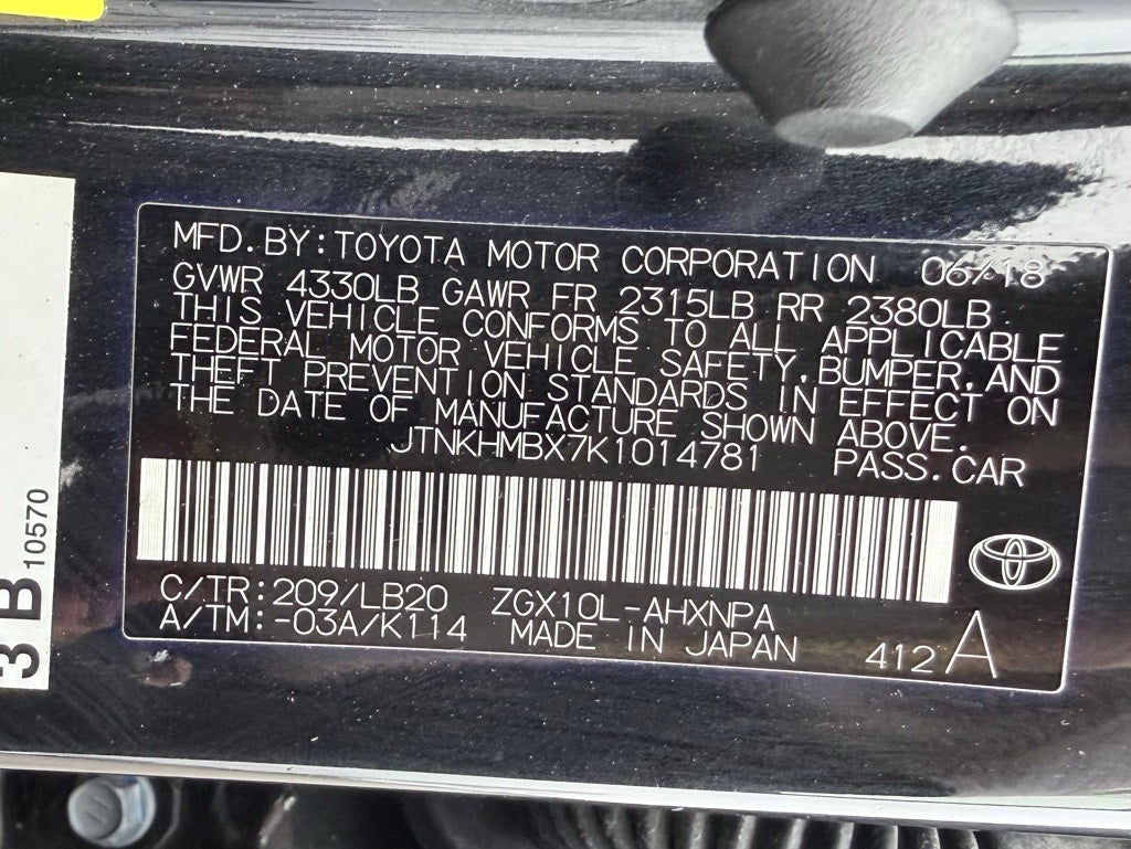 2019 Toyota C-HR Limited