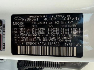 2027 Hyundai Palisade Hybrid Blue SEL Premium 8P