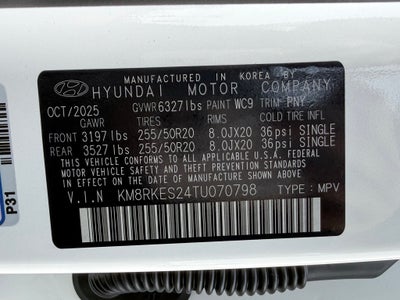 2026 Hyundai Palisade Limited AWD