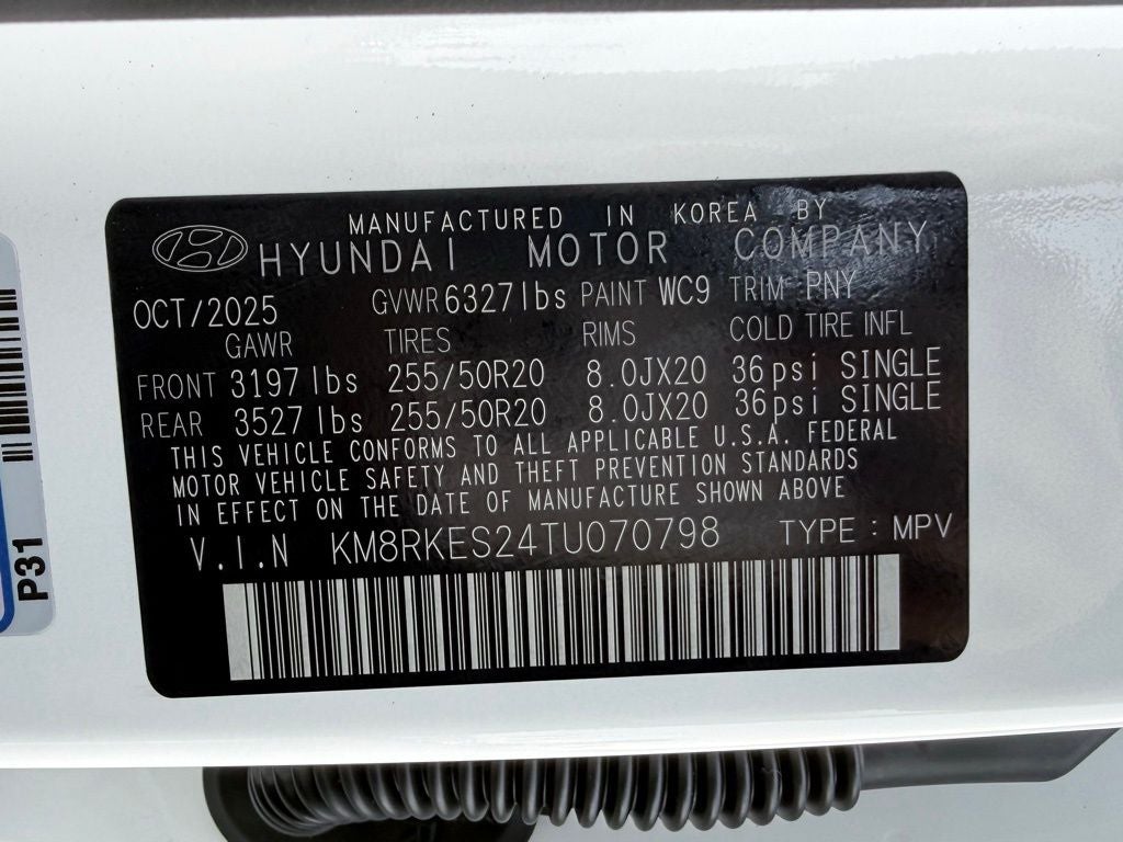 2026 Hyundai Palisade Limited AWD