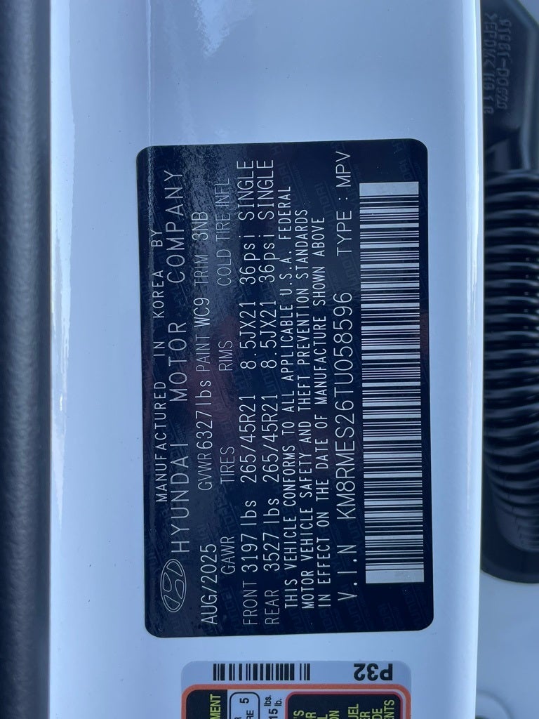 2026 Hyundai Palisade Calligraphy AWD