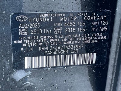 2026 Hyundai Sonata SE