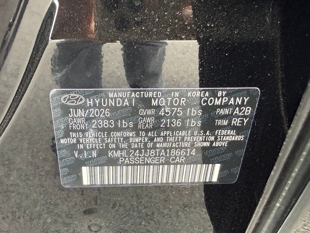 2026 Hyundai Sonata Hybrid Blue