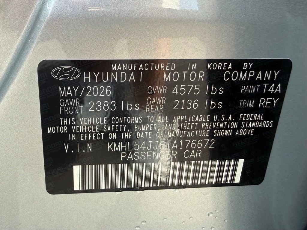 2026 Hyundai Sonata Hybrid Limited