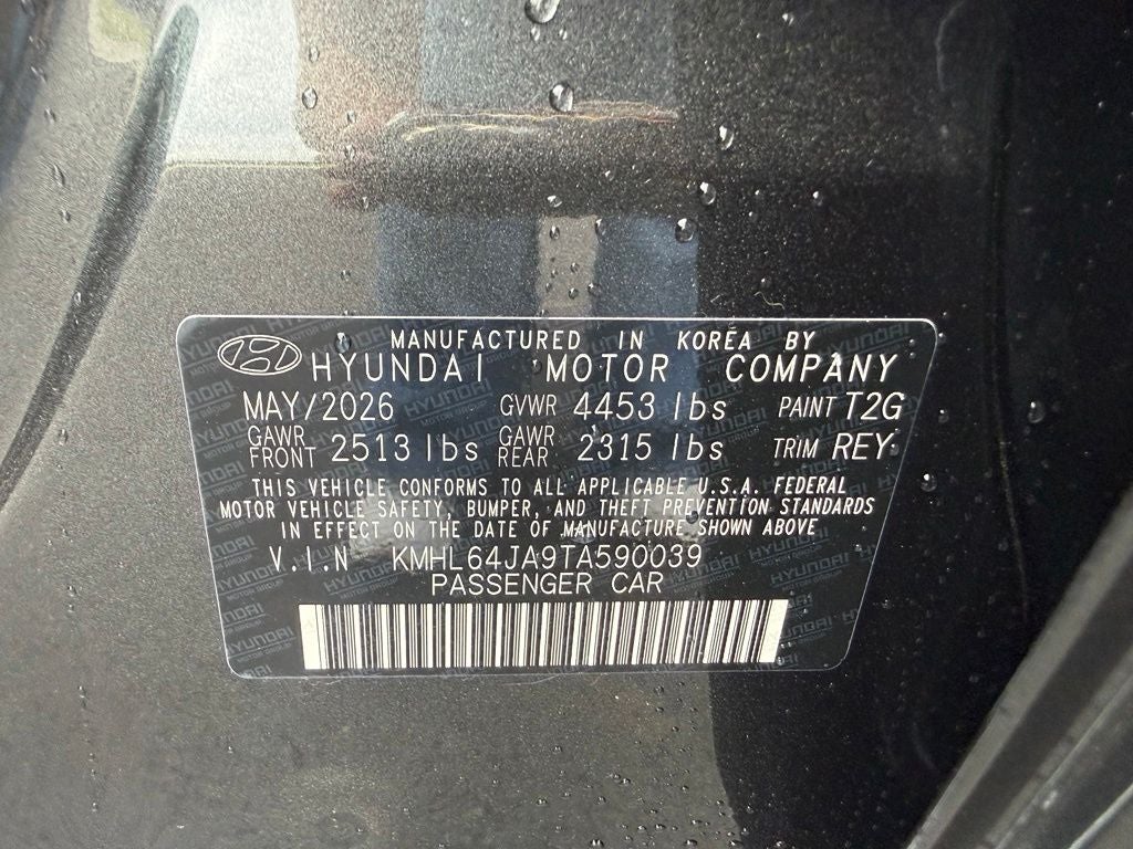 2026 Hyundai Sonata SEL Sport