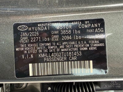2026 Hyundai Elantra SE