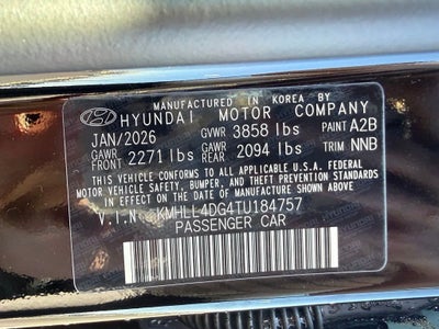 2026 Hyundai Elantra SE
