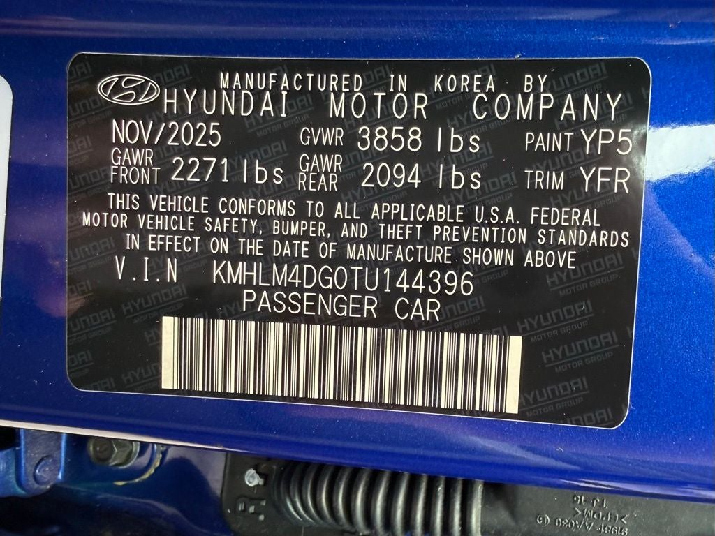 2026 Hyundai Elantra SEL Sport