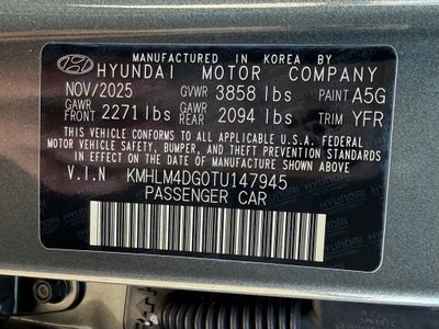 2026 Hyundai Elantra SEL Sport