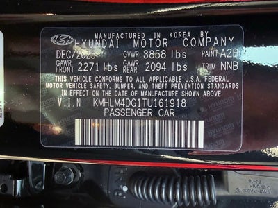 2026 Hyundai Elantra SEL Sport