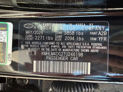 2026 Hyundai Elantra SEL Sport