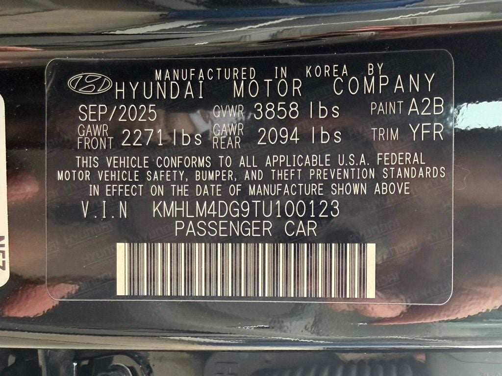 2026 Hyundai Elantra SEL Sport