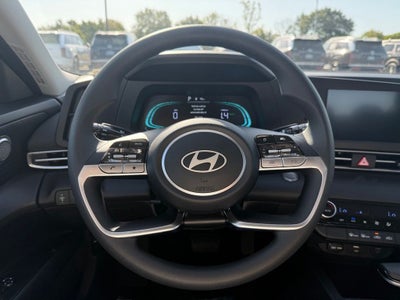 2026 Hyundai Elantra Hybrid Blue