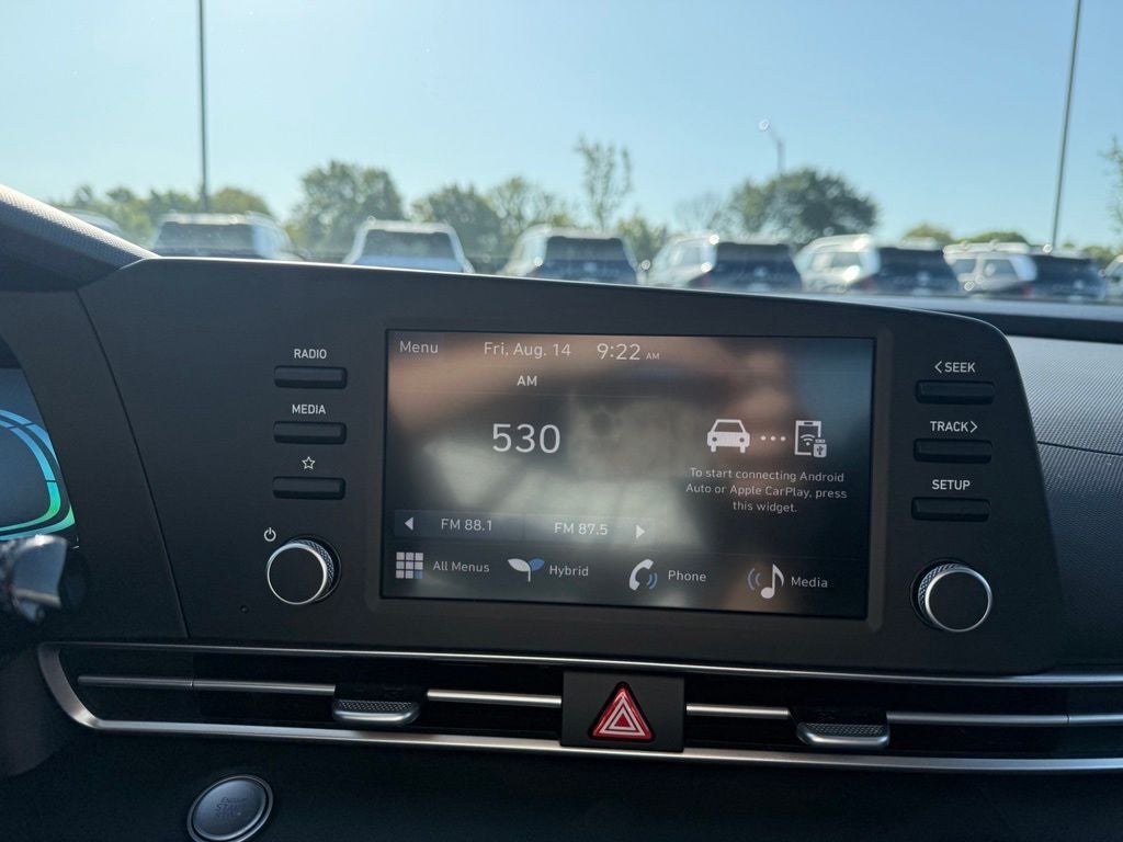 2026 Hyundai Elantra Hybrid Blue