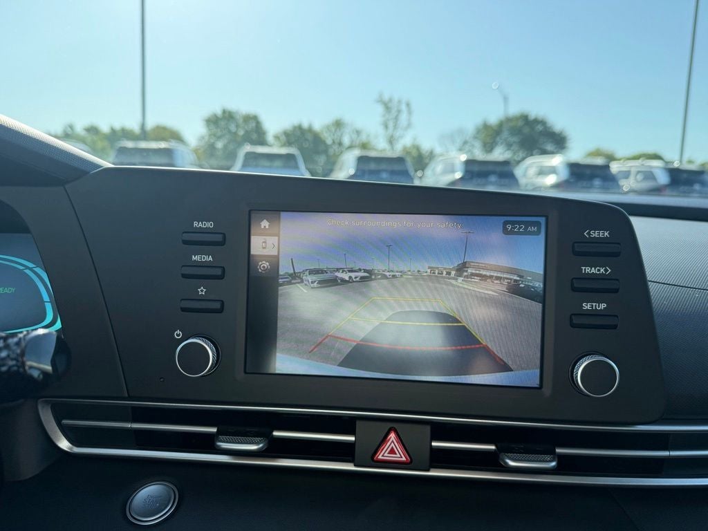 2026 Hyundai Elantra Hybrid Blue