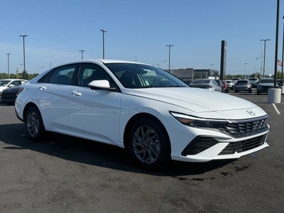 2026 Hyundai Elantra Hybrid Blue