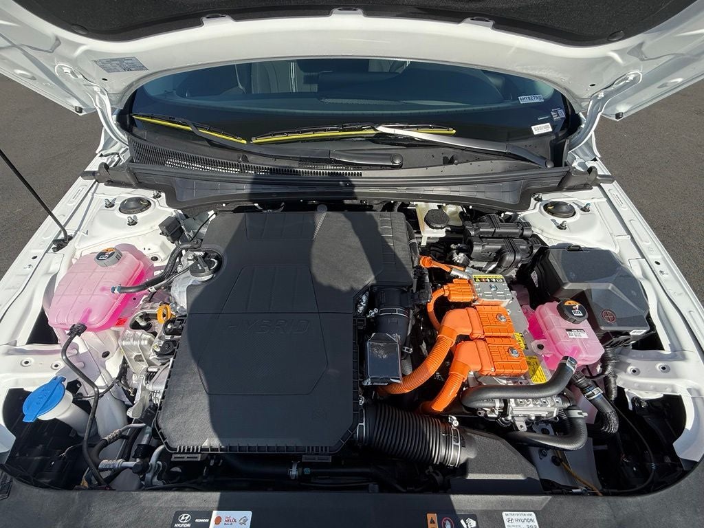 2026 Hyundai Elantra Hybrid Blue