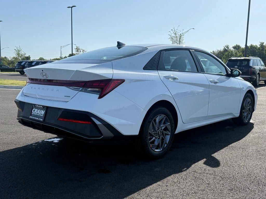 2026 Hyundai Elantra Hybrid Blue
