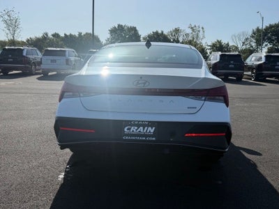 2026 Hyundai Elantra Hybrid Blue