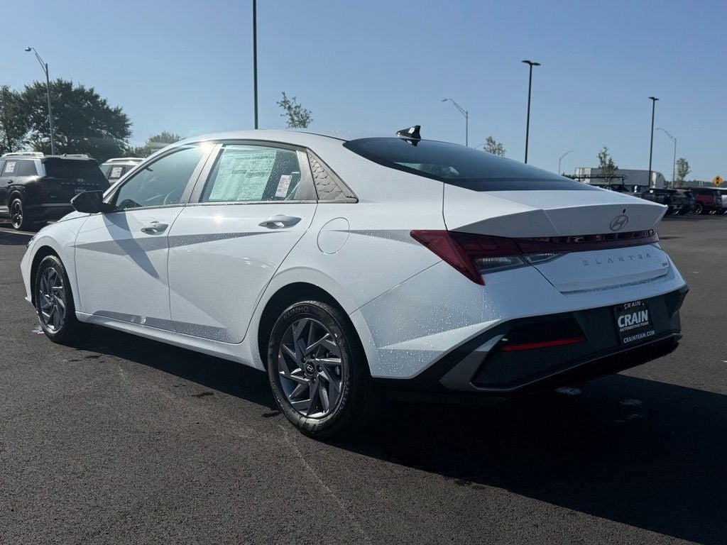 2026 Hyundai Elantra Hybrid Blue