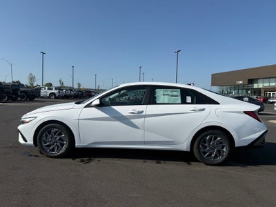 2026 Hyundai Elantra Hybrid Blue