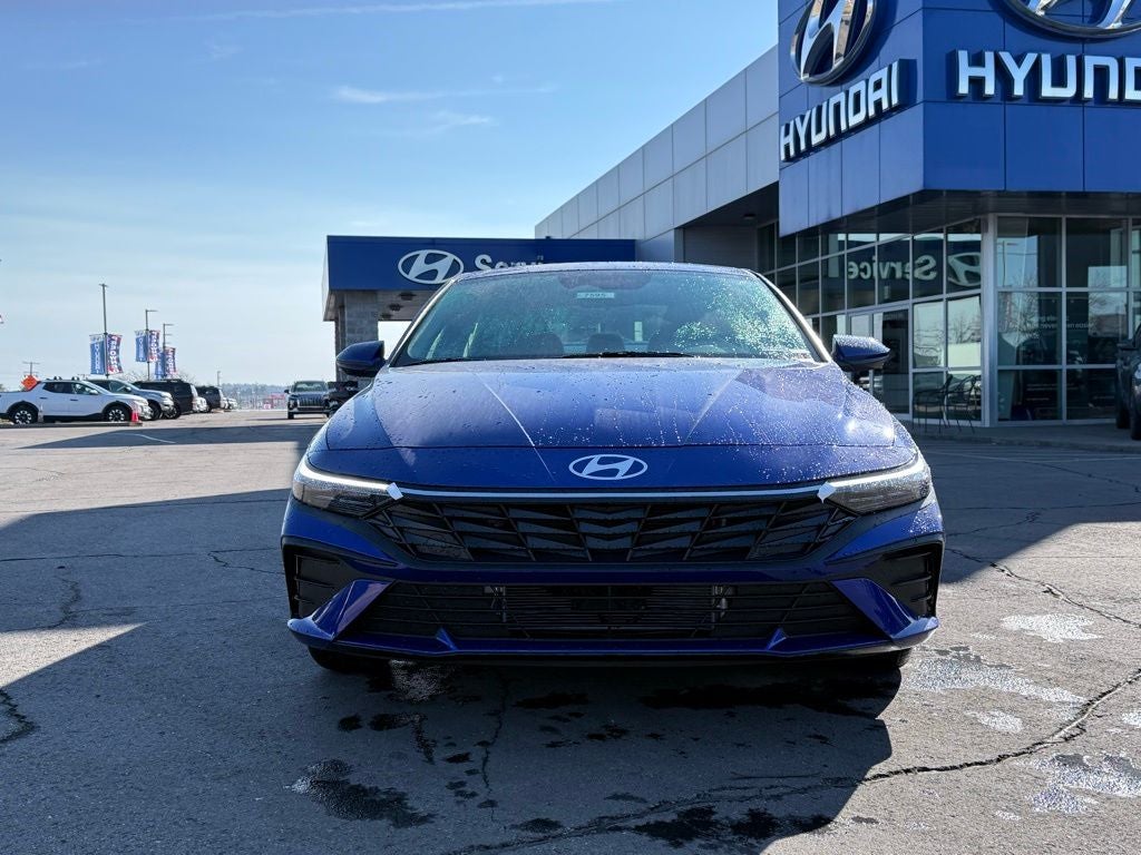 2026 Hyundai Elantra Hybrid Blue